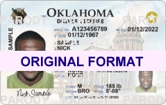 Scannable Oklahoma Fake ID's