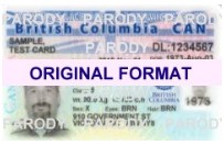 british columbia fake ids scannable id with hologram