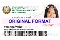 hong kong university fake student id